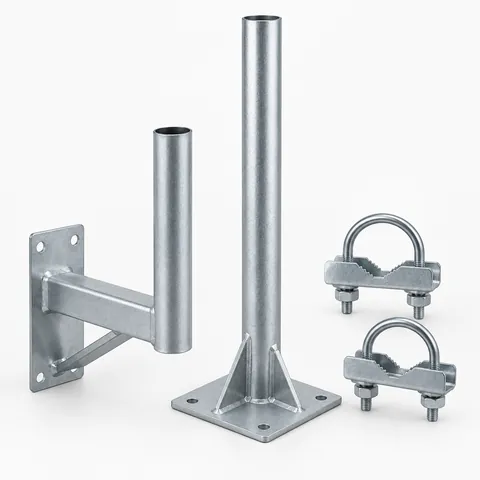 Antenna mounts and masts